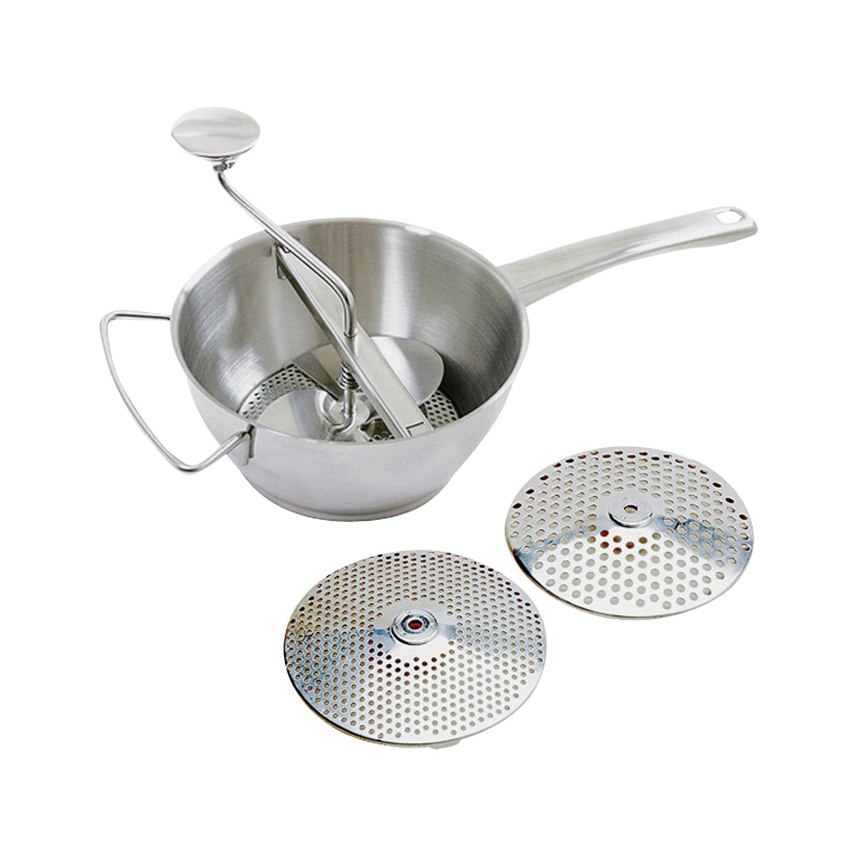 NORPRO 595 Food Mill, 2 qt Capacity, Manual Power, Stainless Steel