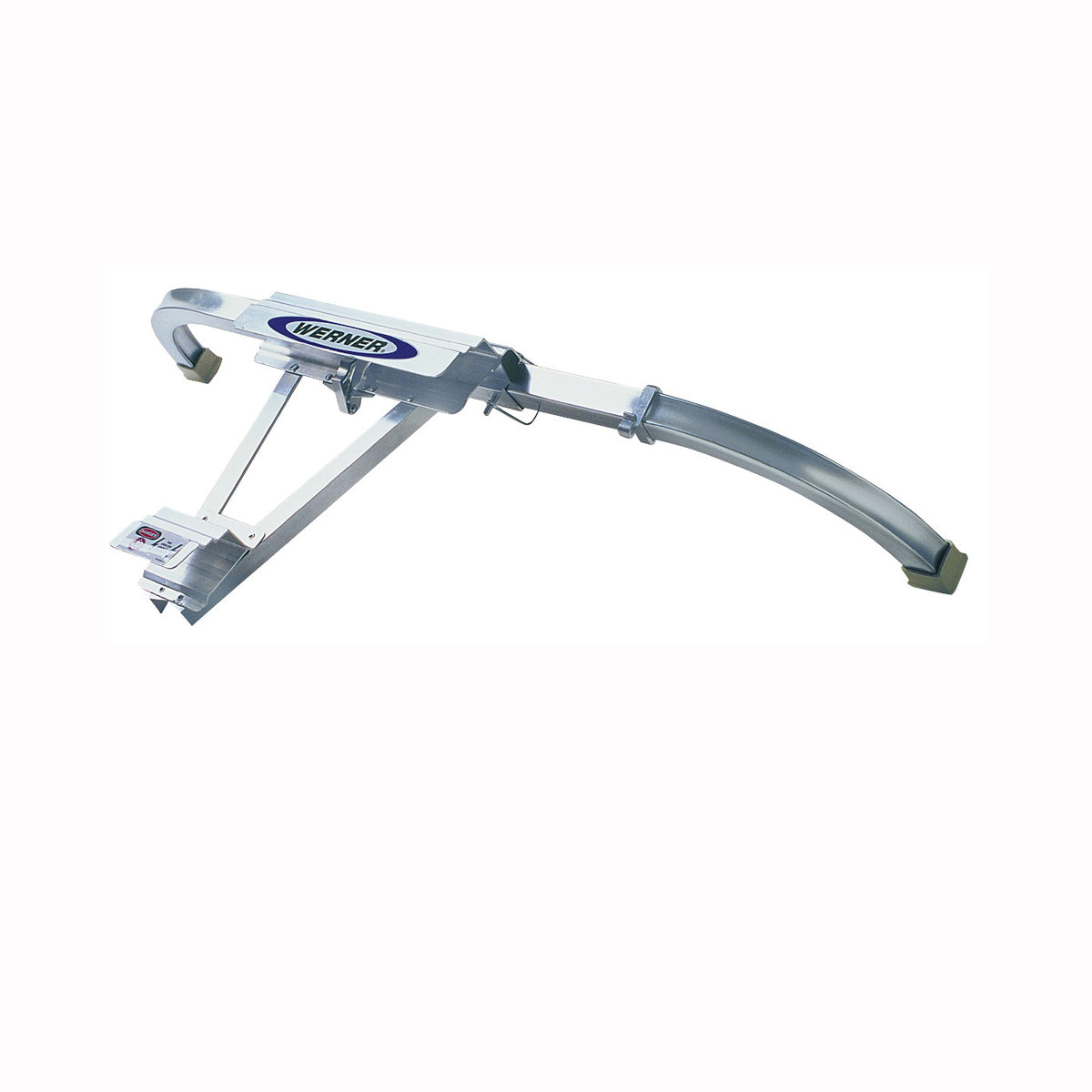 WERNER AC78 Ladder Stabilizer, Aluminum/Steel, For: Single and Extension Ladders