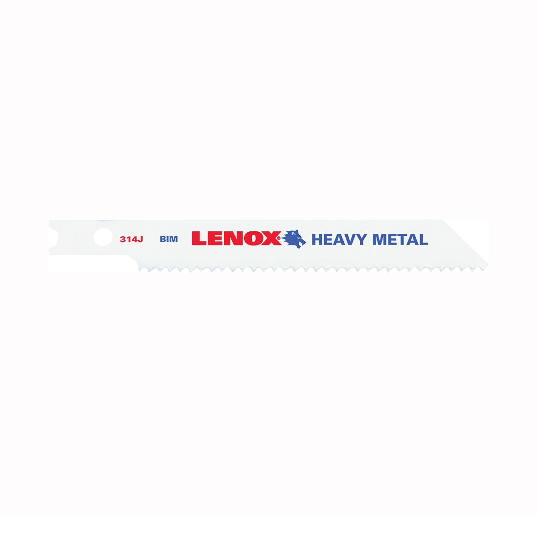 Lenox 20321BT314J Jig Saw Blade, 3/8 in W, 3-5/8 in L, 14 TPI
