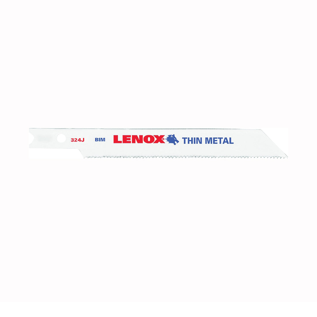 Lenox 20323BT324J Jig Saw Blade, 3/8 in W, 3-5/8 in L, 24 TPI