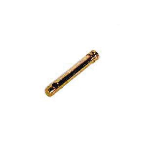 SpeeCo S07071100 Top Link Pin, 1-1/4 in Dia Pin, 6-1/2 in OAL, Carbon Steel, Yellow Zinc Dichromate