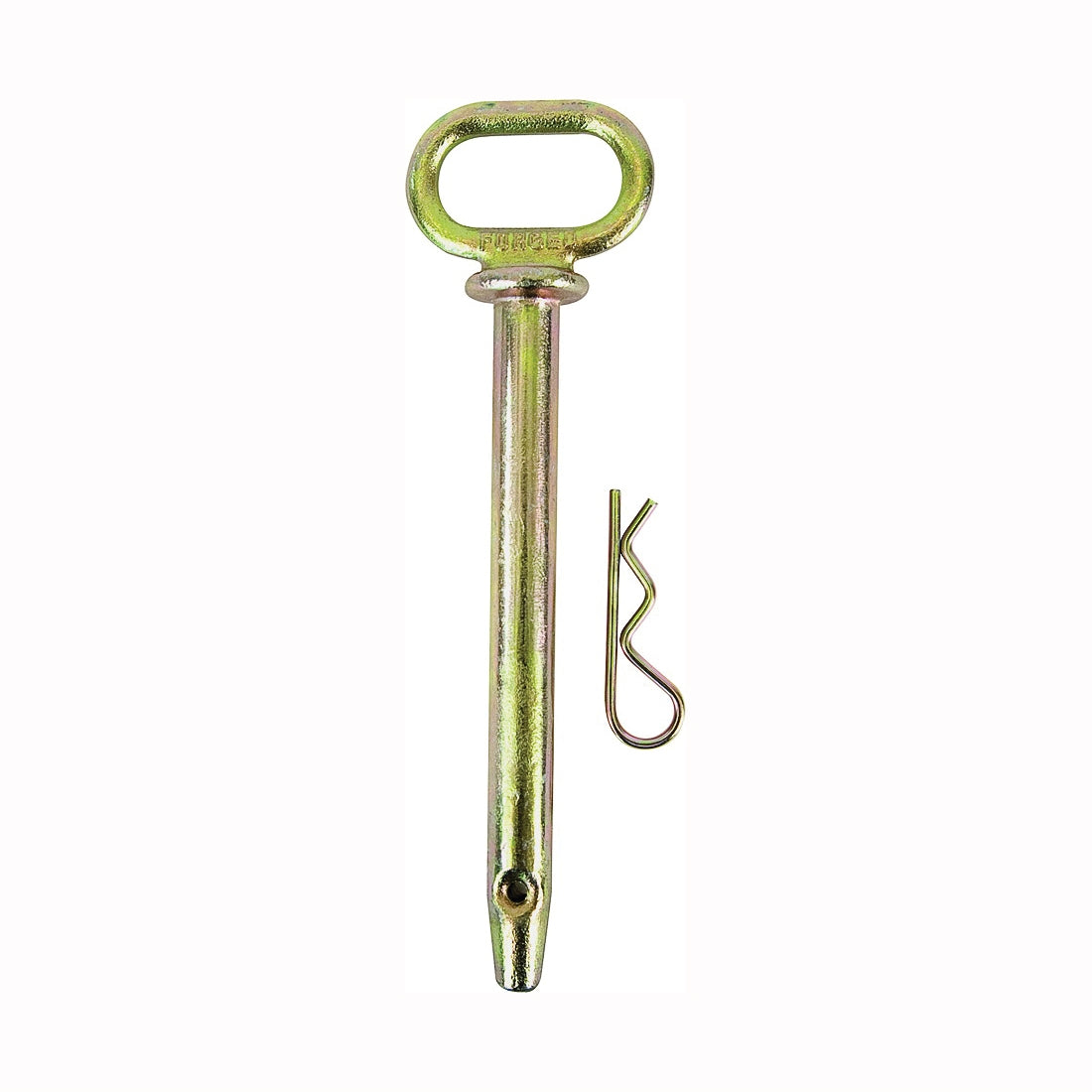 Koch 4010423 Hitch Pin, 3/4 in Dia Pin, 6-1/4 in L Usable, 5 Grade, Steel, Big Orange Painted