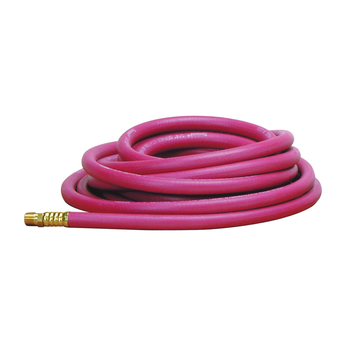 Thermoid 522-25 Air Hose, 1/4 in ID, 25 ft L, MNPT, 250 psi Pressure, EPDM Rubber, Red