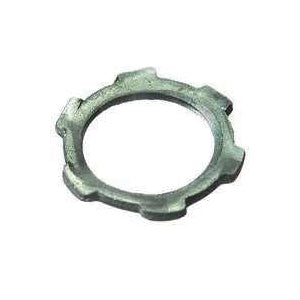 Halex 61930 Conduit Locknut, 3 in, Steel, Zinc