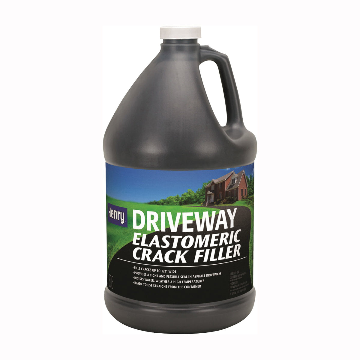 Henry HE305 Series HE305447 Crack Filler, Liquid, Black, Slight, 0.9 gal Jug