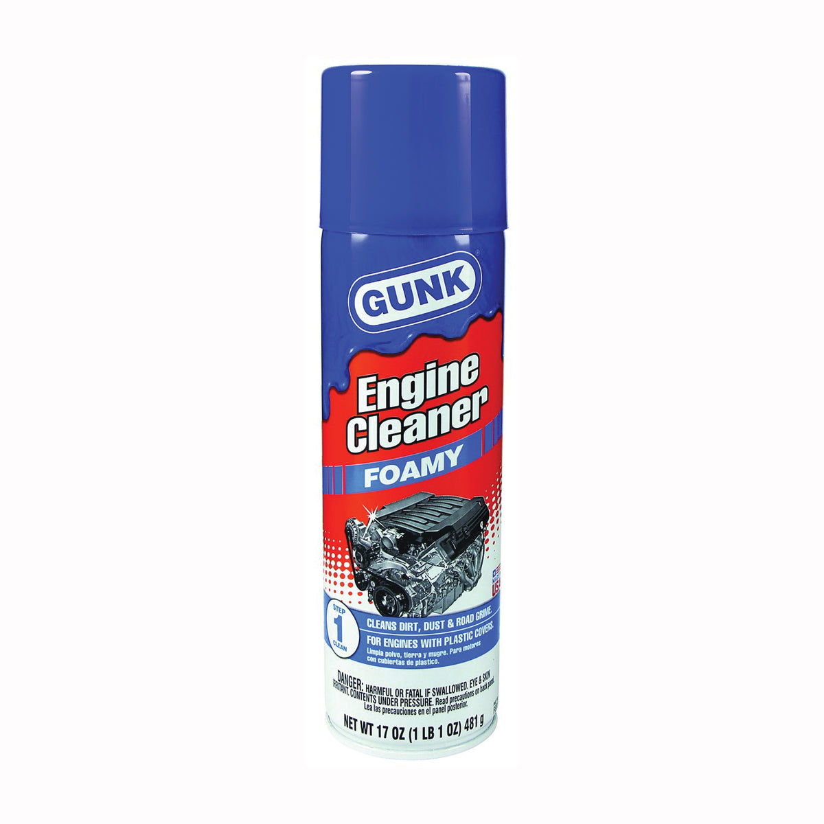 GUNK FEB1 Engine Degreaser, 17 oz, Liquid, Sweet Aromatic