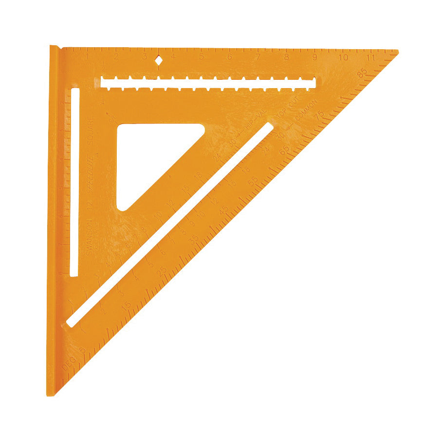 Swanson Big 12 Speedlite Series T0701 Square, Aluminum, 12 in L, 12 in W