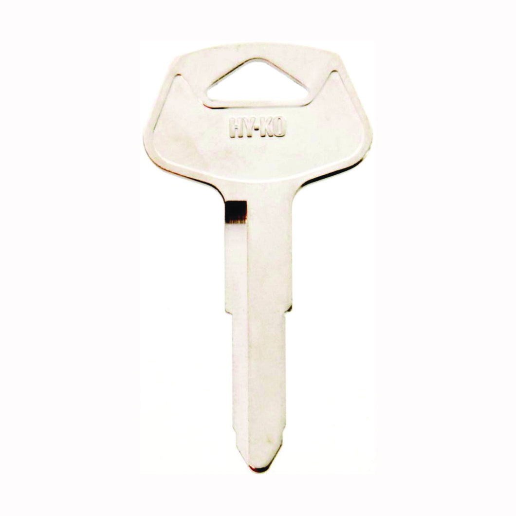 HY-KO 11010TR20 Automotive Key Blank, Brass, Nickel, For: Toyota Vehicle Locks