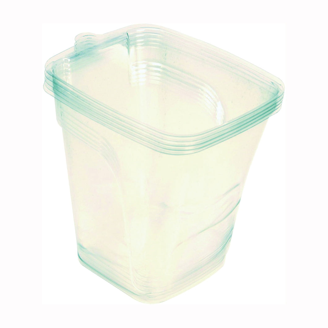 WERNER AC27-L Paint Cup Liner, Disposable, Lock-in, Stepladder, Plastic, Clear, For: AC27-P Paint Cup