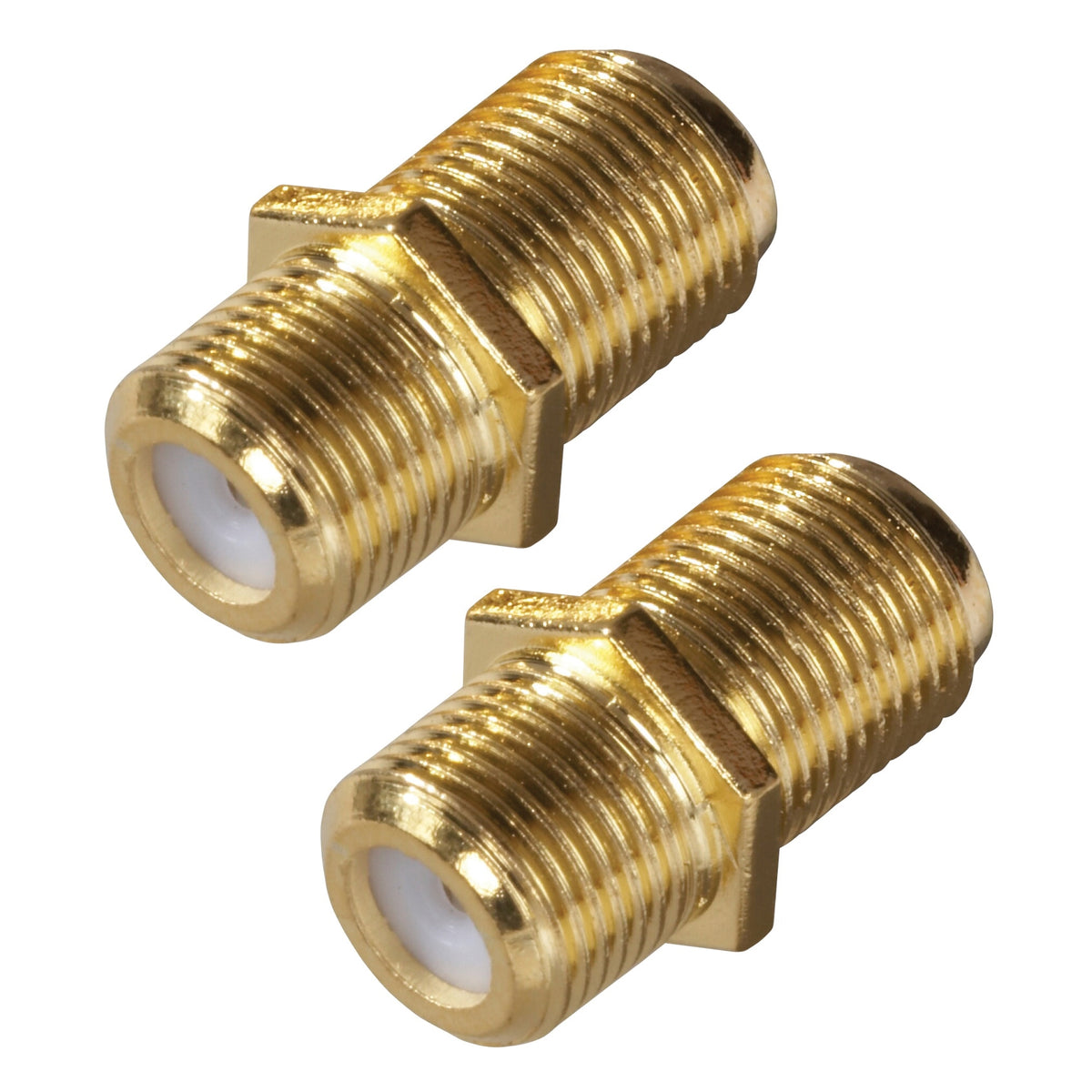 Zenith VA1002RG6FT Feed-Thru Connector, F Connector, Gold