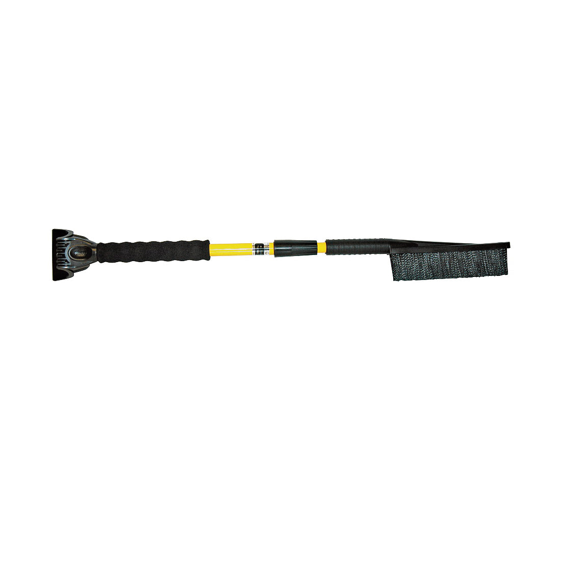 SubZero 13059 Ice Chisel Telescopic Snow Brush, 42 in OAL, Steel Handle