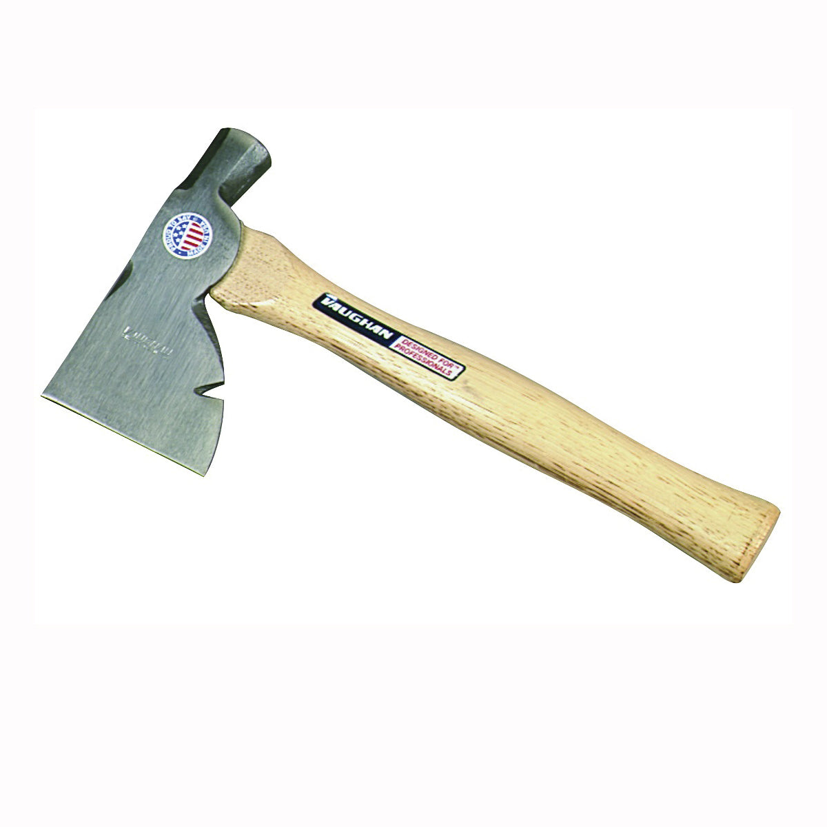 Vaughan SH2 Carpenter&#39;s Half Hatchet, 3-1/2 in Cutting Edge, 22 oz Head, Steel Head, Wood Handle, 13 in OAL