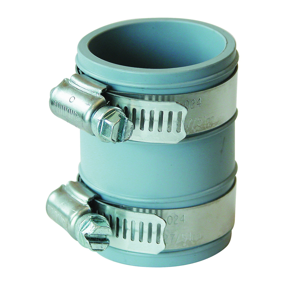 FERNCO PTC-150 Tubular Drain Connector, 1-1/2 in, Slip Joint, PVC, 4.3 psi Pressure