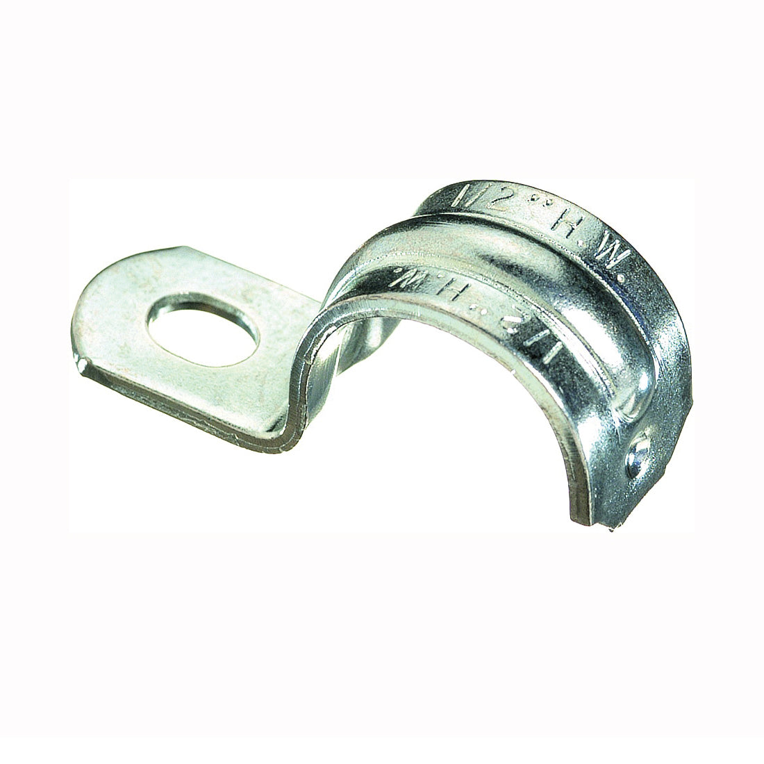 Halex 61105B Conduit Strap, Steel, Zinc-Plated