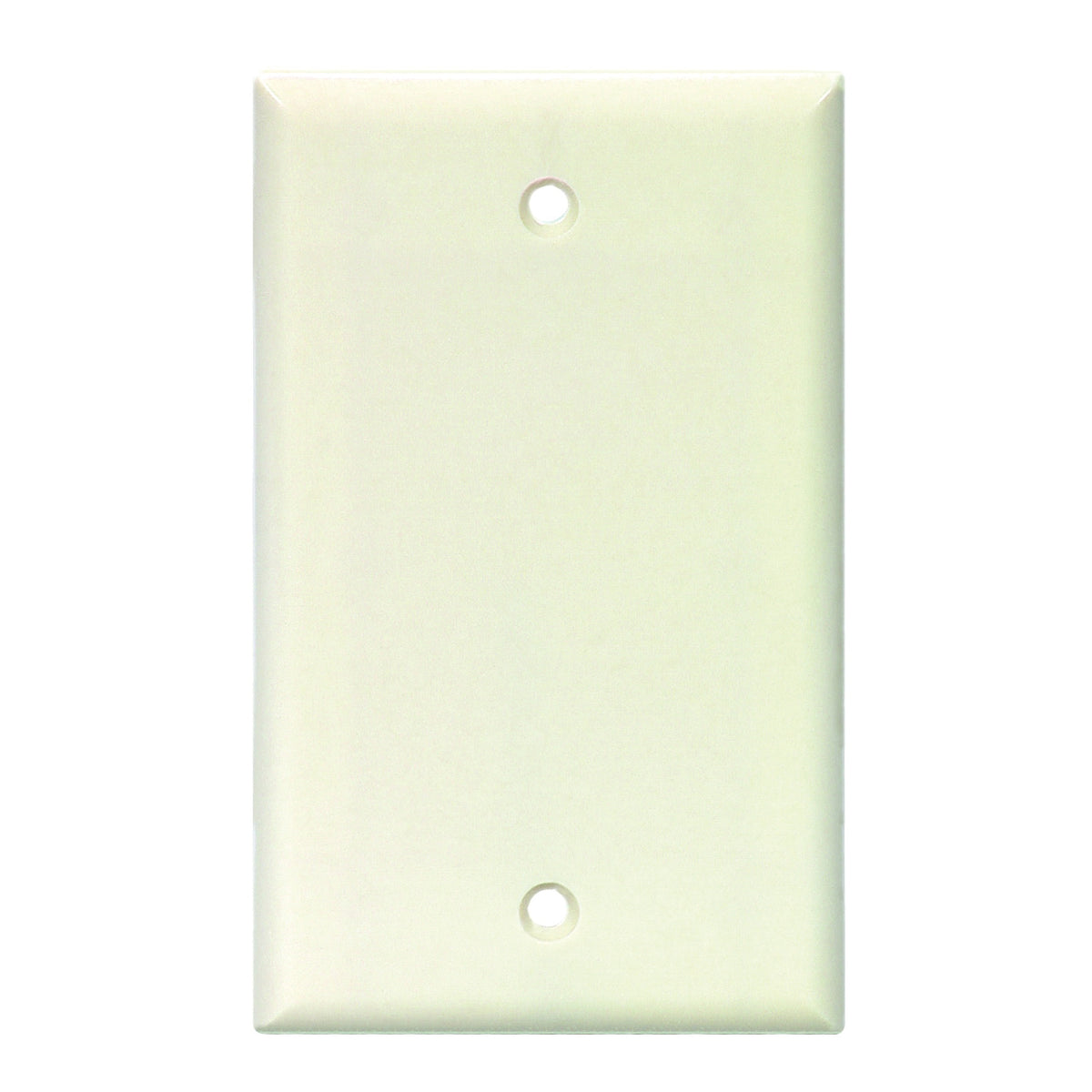 Arrow Hart 2129 2129W-BOX Wallplate, 4.95 in L, 2-3/4 in W, 0.08 in Thick, 1 -Gang, Polycarbonate, White