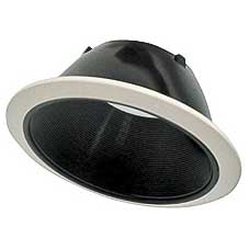 Boston Harbor TM2 Recessed Lighting Trim, Plastic Body, Black, White &amp; Black