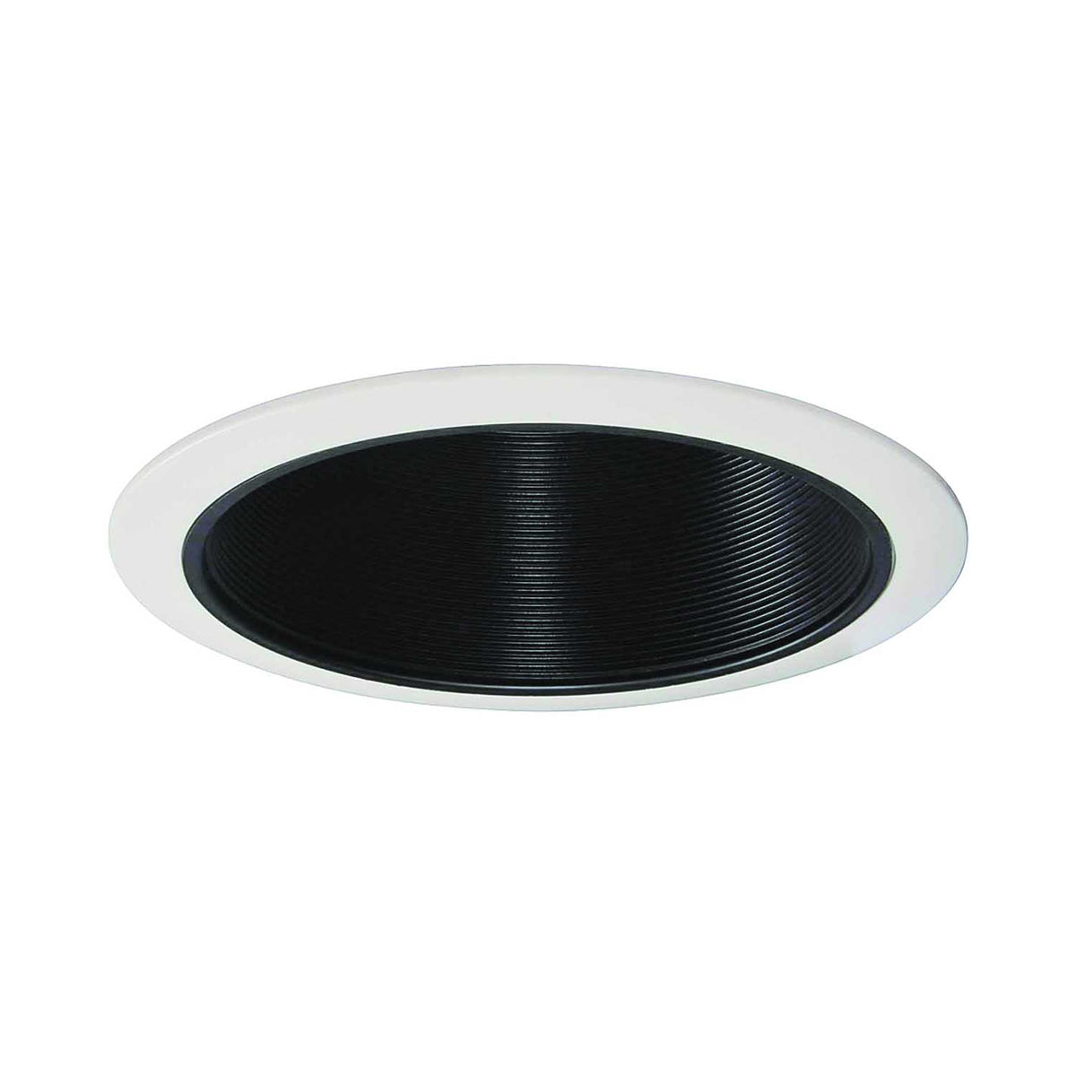 Boston Harbor TM6 Recessed Lighting Trim, Plastic Body, White &amp; Black, White &amp; Black