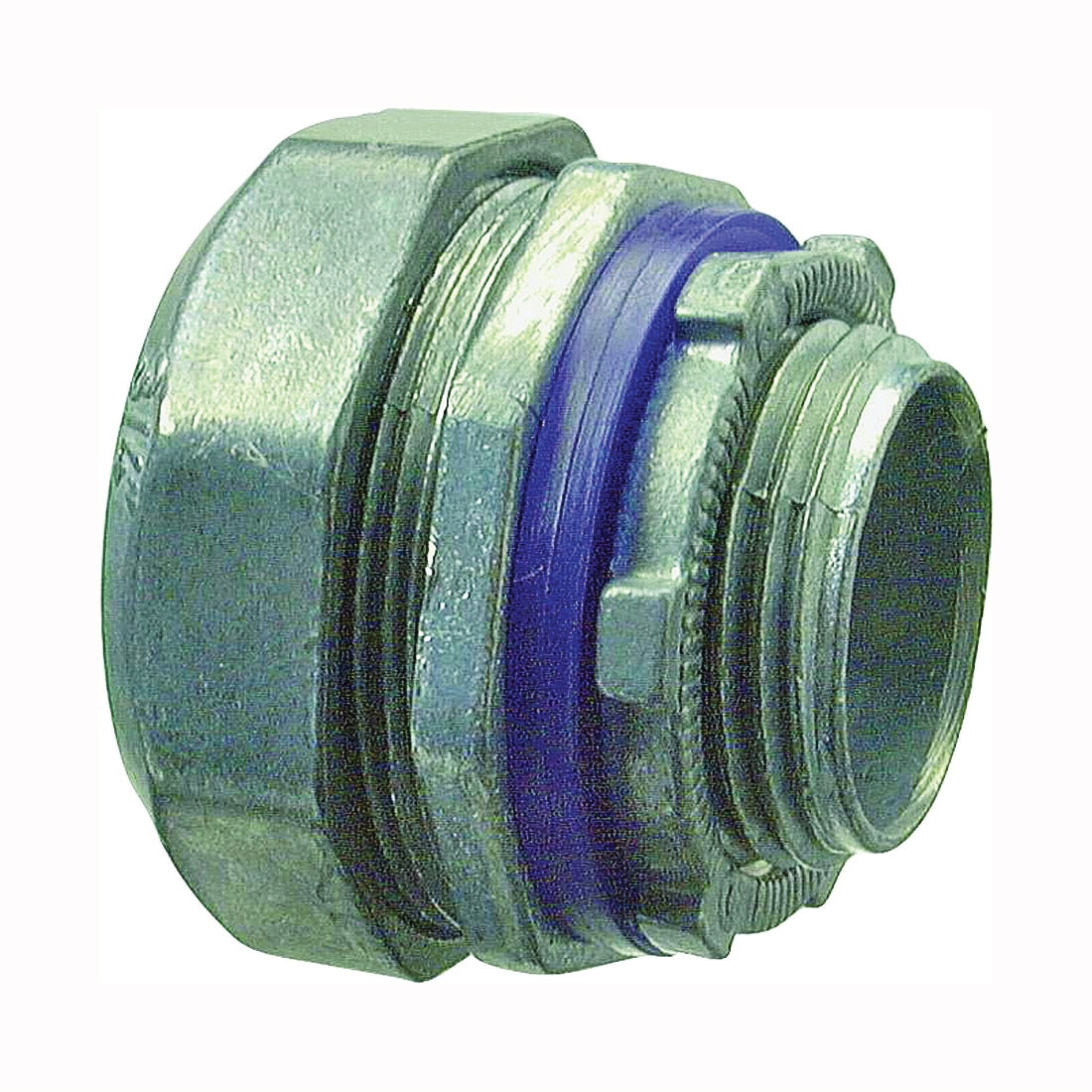 Halex 16210B Conduit Connector, 1 in Compression, Zinc