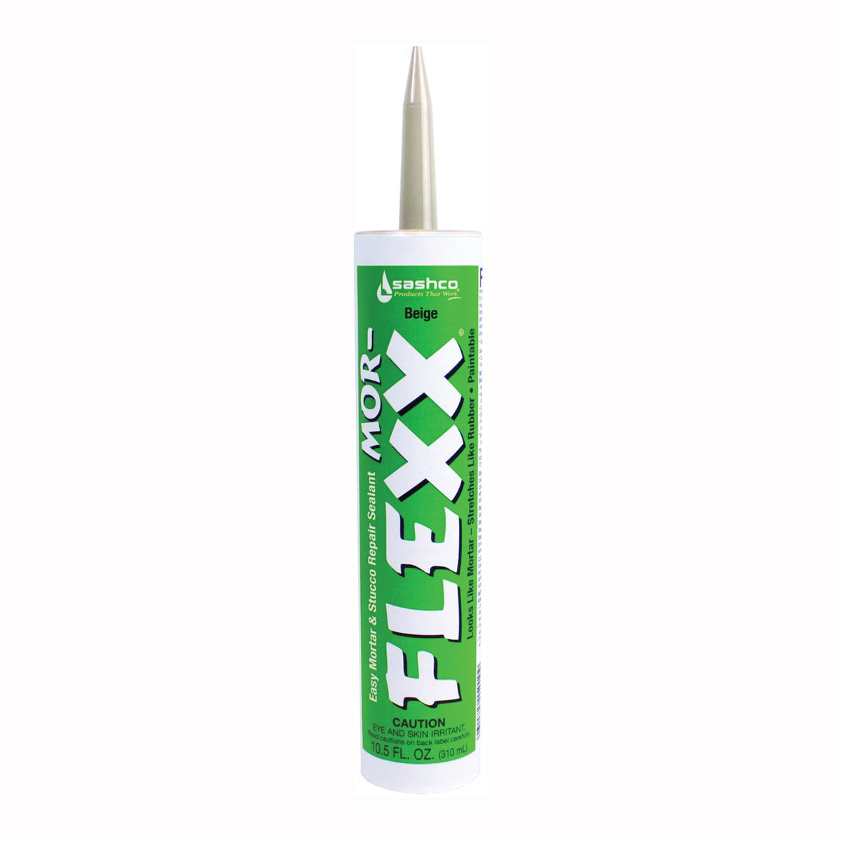 MorFlexx 15010 Sealant, Beige, 4 to 5 Days Curing, 40 to 90 deg F, 10.5 oz Cartridge