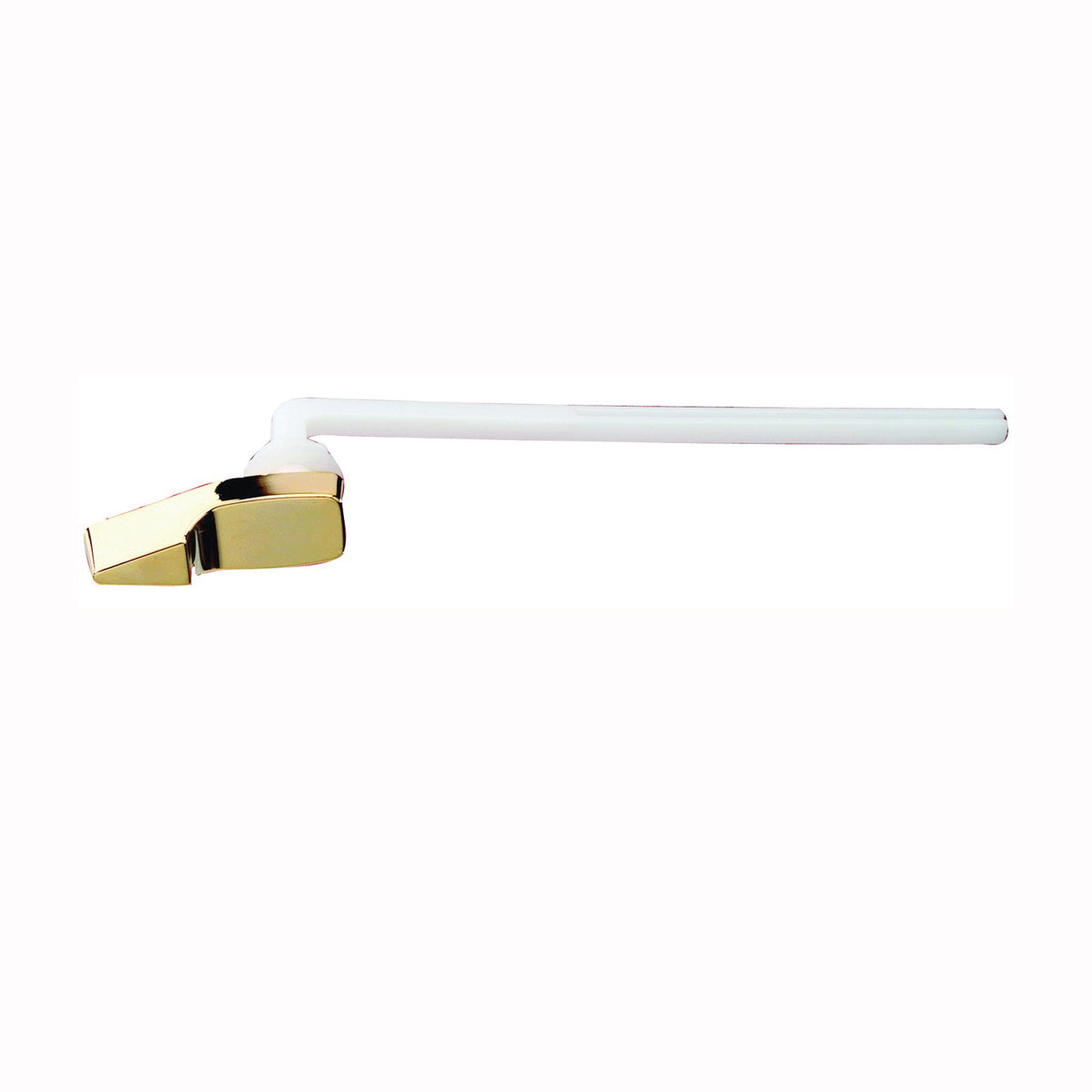 Plumb Pak PP836-74 Wallplate Toilet Tank Lever, 9 in L Flush Arm, For: Mansfield Toilet Tank