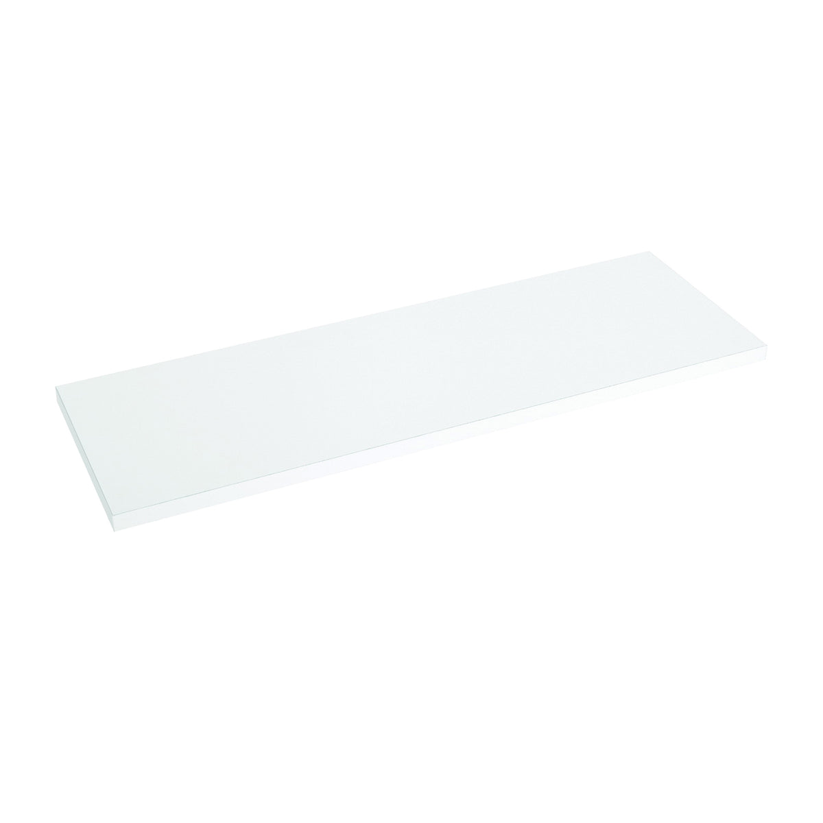 Knape &amp; Vogt 1980 WH 10X24 Shelf Board, 200 lb, 5-Shelf, 24 in L, 10 in W, Particleboard
