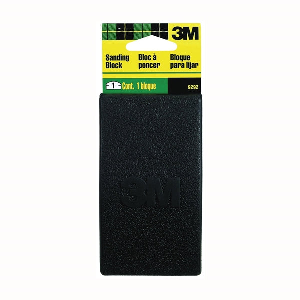 3M 9292 Sanding Block, 5 in L, 1-1/4 in W