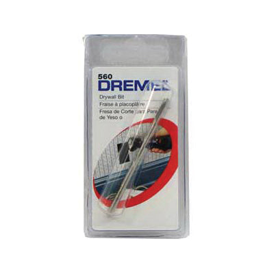 DREMEL 560 Cutting Bit, 1/8 in Dia, 1-1/2 in L, 1/8 in Dia Shank, HSS