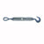 BARON 16-5/8X9 Turnbuckle, 2250 lb Working Load, 5/8 in Thread, Hook, Eye, 9 in L Take-Up, Galvanized Steel