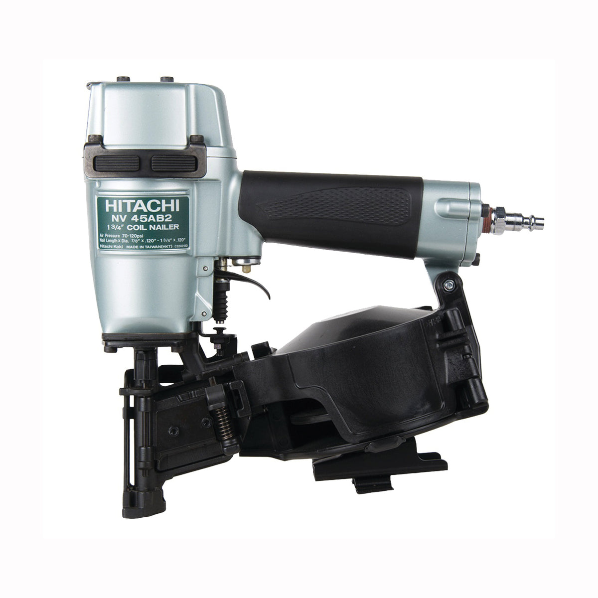 HITACHI NV45AB2 Roofing Nailer, 120 Magazine, 16 deg Collation