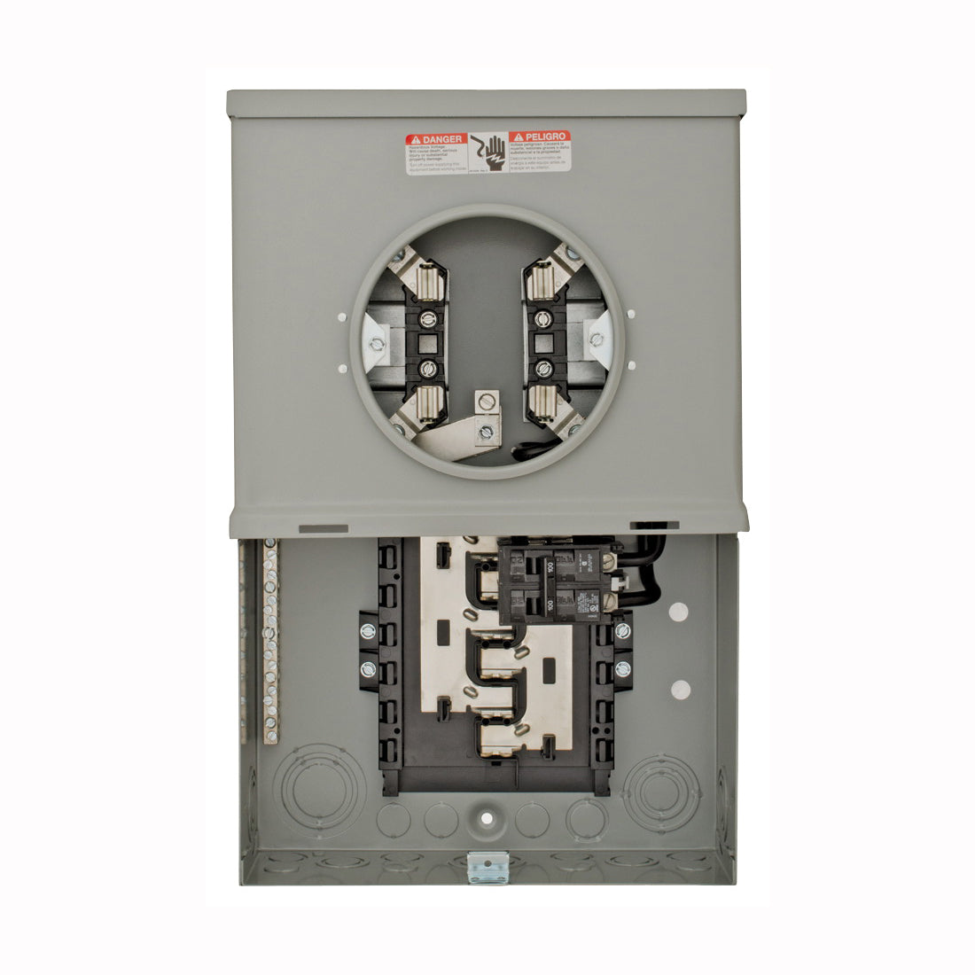 Siemens MC1020B1100S Meter Combination Load Center, 100 A, 10 -Space, 4 -Jaw, 20 -Circuit, NEMA 3R Enclosure