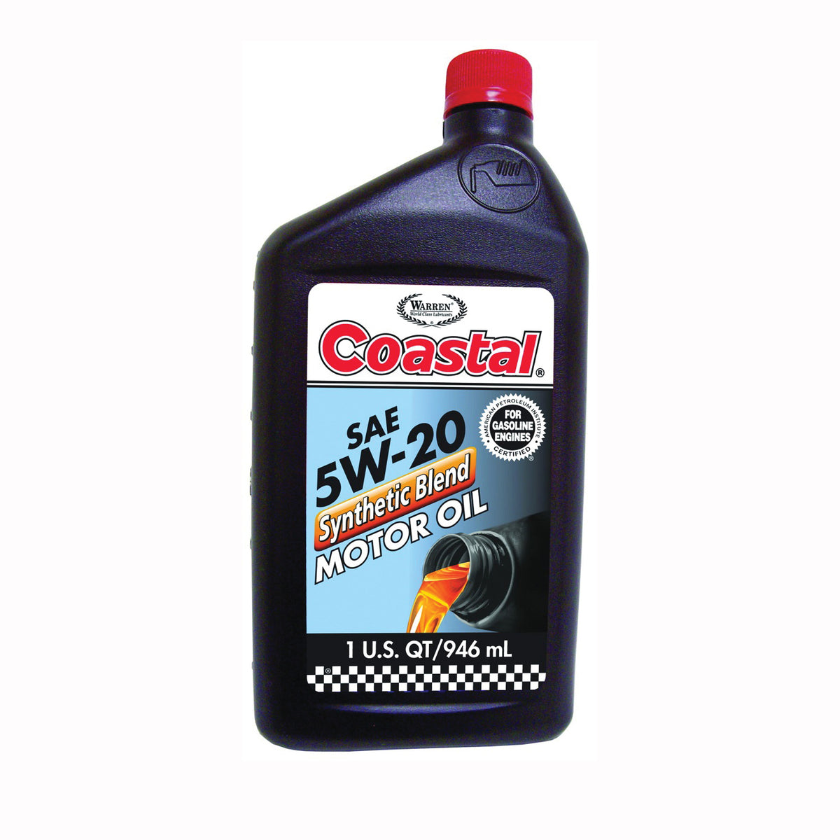 Warren 01601 Motor Oil, 5W-20, 946 mL