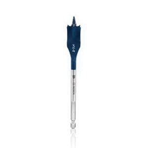 Bosch Daredevil DSB1003 Spade Drill Bit, 3/8 in Dia, 6 in OAL, 1-Flute, 1/4 in Dia Shank, Hex Shank