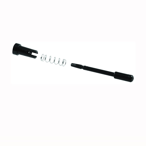 Make-2-Fit PL 7924 Plunger Latch, Nylon, Black, For: 1/4 or 5/16 in Screen Frames