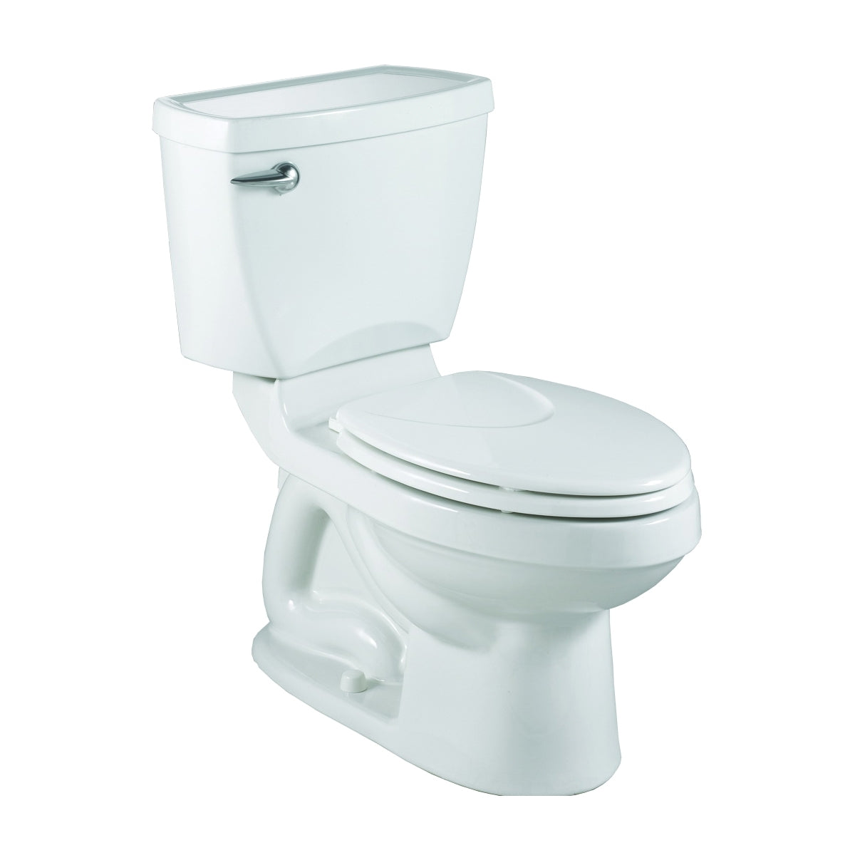 American Standard Champion 4 747BA107SC.020 Flush Toilet, Round Bowl, 1.28 gpf Flush, 12 in Rough-In, 16-1/2 in H Rim