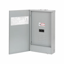 Cutler-Hammer BR1020B100RF Load Center, 20 -Pole, 100 A, 10 -Space, NEMA 3R Enclosure, Flush, Surface Mounting