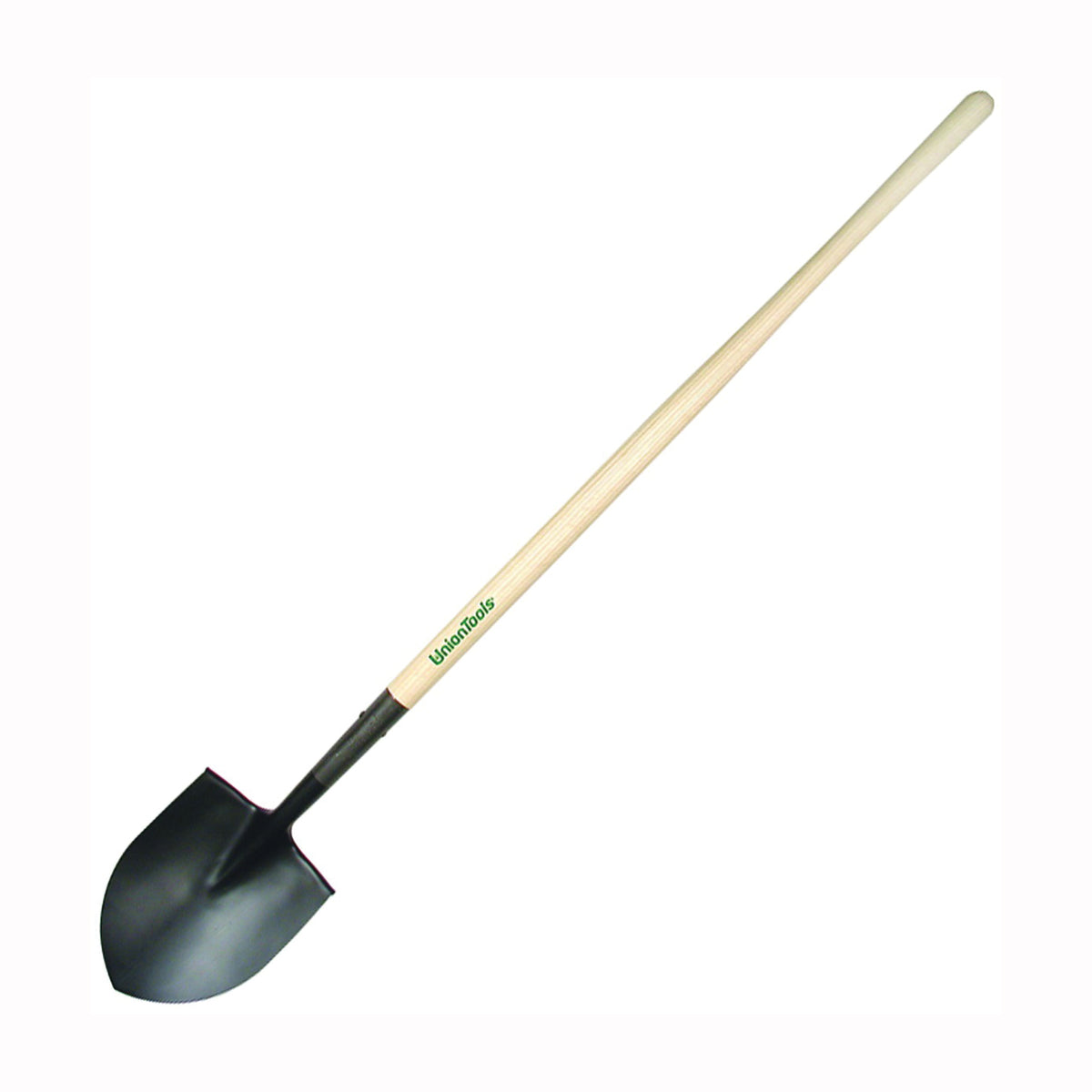 RAZOR-BACK 40104 Irrigation Shovel, 8-7/8 in W Blade, Steel Blade, Hardwood Handle, Long Handle, 48 in L Handle
