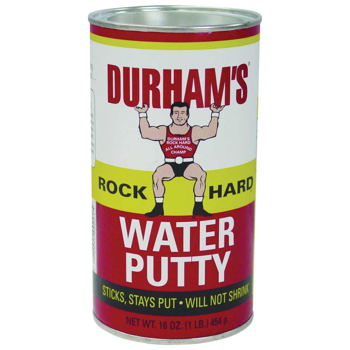 DURHAM'S Rock Hard 1 Water Putty, Cream, 1 lb Can