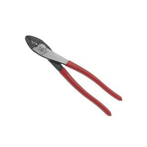 Klein-Kurve 1005 Crimping and Cutting Tool, 10 to 22 AWG Wire, 10 to 22 AWG Cutting Capacity, 9-3/4 in OAL