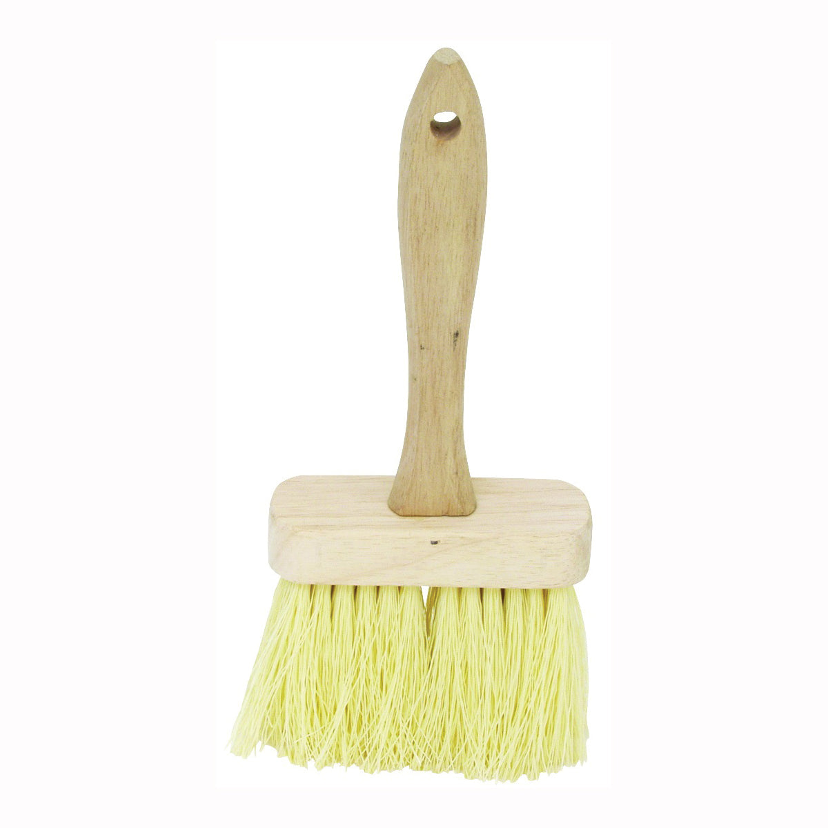 DQB E-Z Fit Series 11937 Masonry Brush, 4-3/4 in L Brush, Synthetic Bristle, Hardwood Handle
