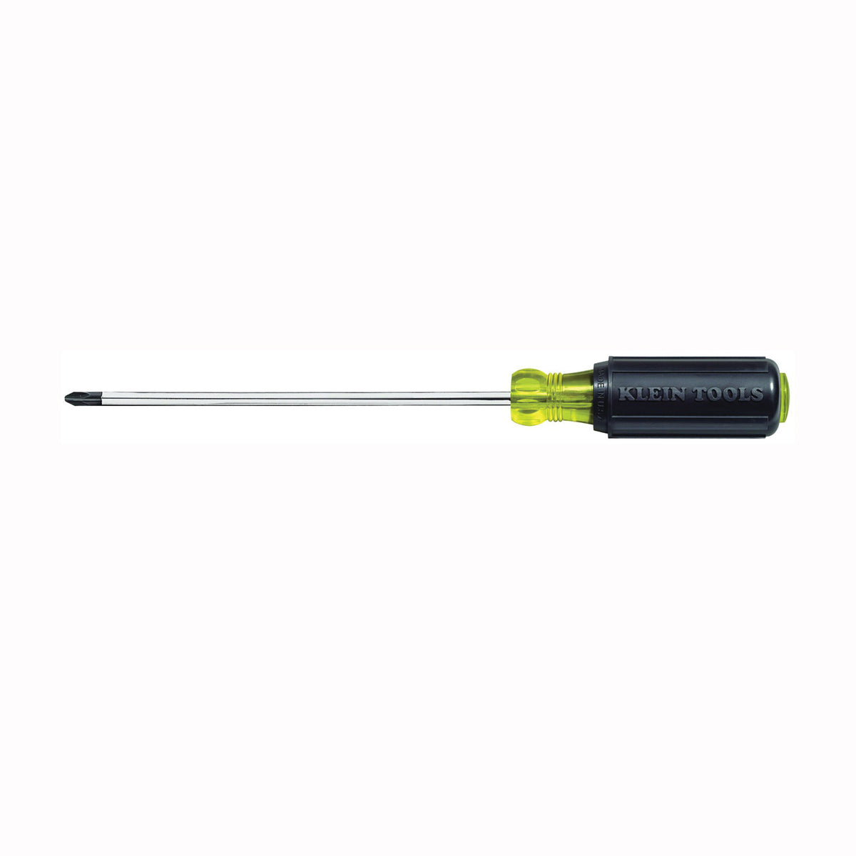 KLEIN TOOLS 603-7 Screwdriver, #2 Drive, Phillips Drive, 11-5/16 in OAL, 7 in L Shank, Rubber Handle