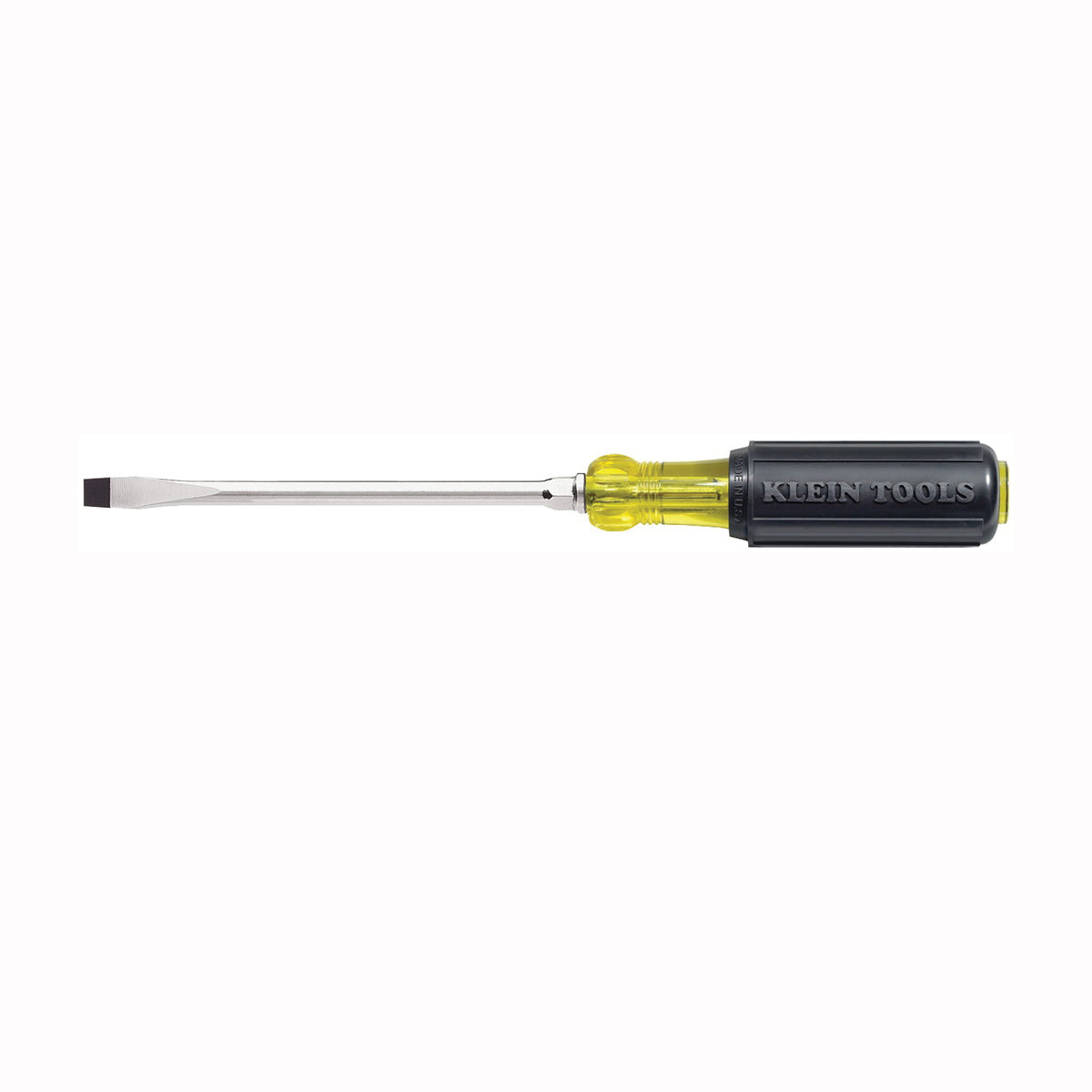 KLEIN TOOLS 602-4 Screwdriver, 1/4 in Drive, Keystone Drive, 8-11/32 in OAL, 4 in L Shank, Acetate Handle