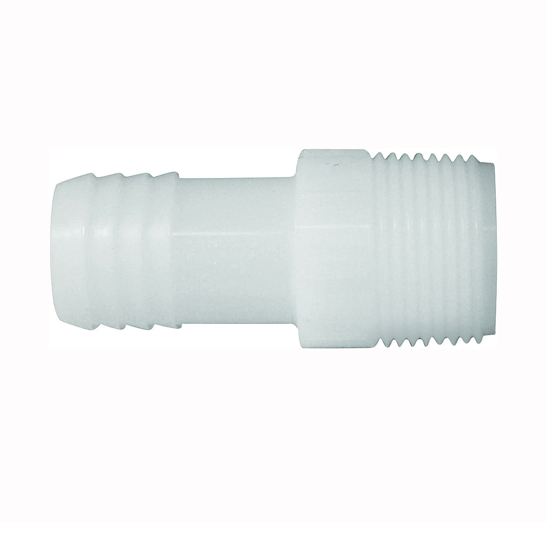 GENOVA 360410 Adapter, 1 in, Insert x MIP, Nylon, White