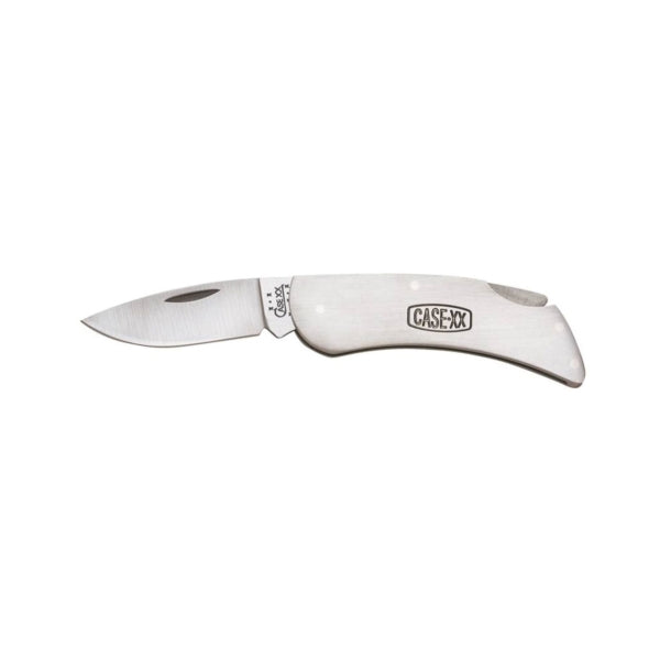 CASE 158 Lockback Knife, 2-1/4 in L Blade, Tru-Sharp Surgical Stainless Steel Blade, 1-Blade