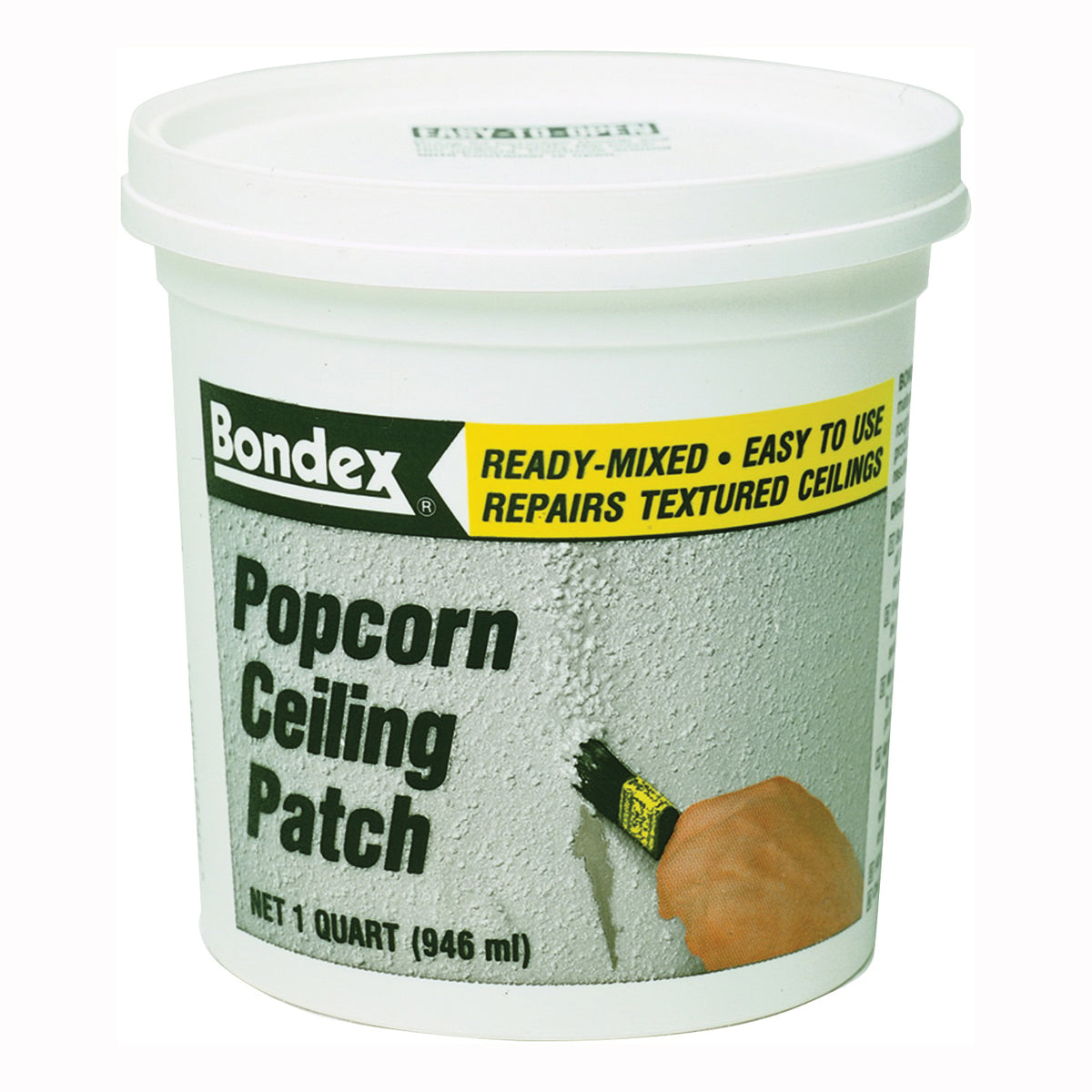 ZINSSER 76084 Ceiling Patch, Gel, Citrus, White, 1 qt Pail