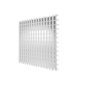 DURALENS 1199233A Lighting Panel, Polystyrene, White