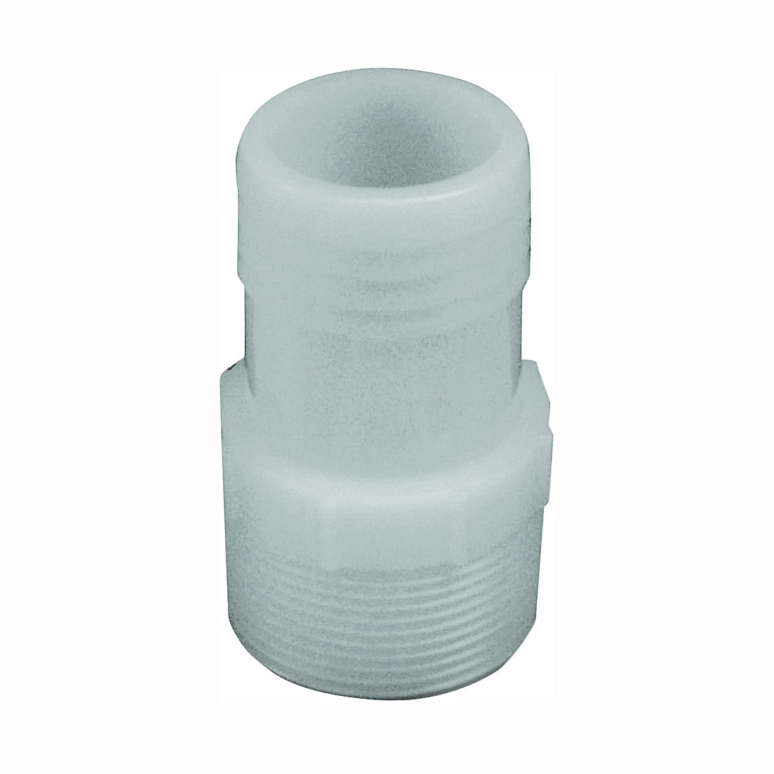 GENOVA 360415 Adapter, 1-1/2 in, Insert x MIP, Nylon, White