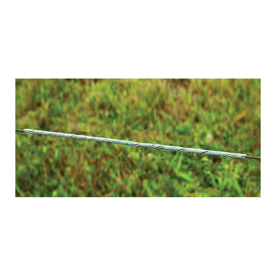 RANCHMATE TWS-155-10T Fence Twist Splice, Steel, Black, Galvanized, For: 15.5 ga Barbed Wire, 10 ga Smooth Wire