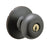 Schlage Plymouth Series F51A VPLY716 Keyed Entry Knob, Solid Brass/Zinc, Aged Bronze