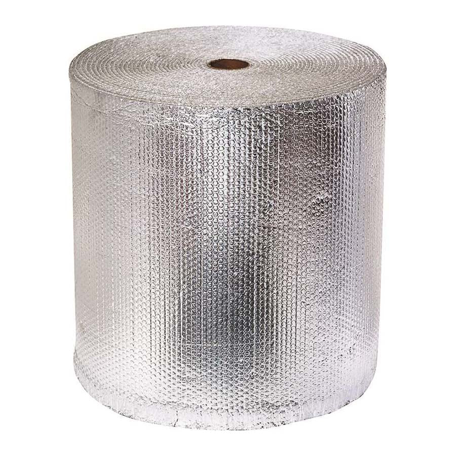 TVM 2220-24-50 Construction Insulation, 50 ft L, 24 in W, Aluminum/Polyethylene