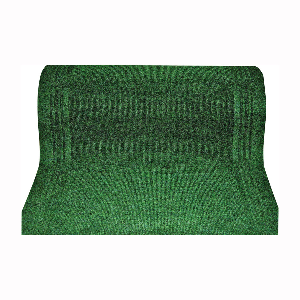 WJ DENNIS HGN0027 Floor Runner Mat, 100 ft L, 26 in W, Rectangular, Green